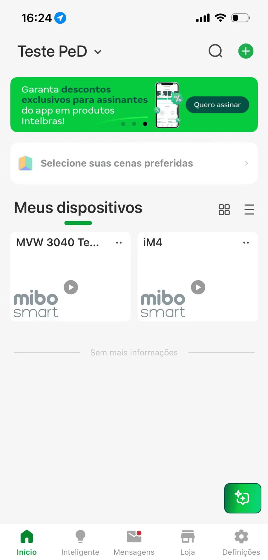 Etapas de Cadastro da Câmera no Monitor